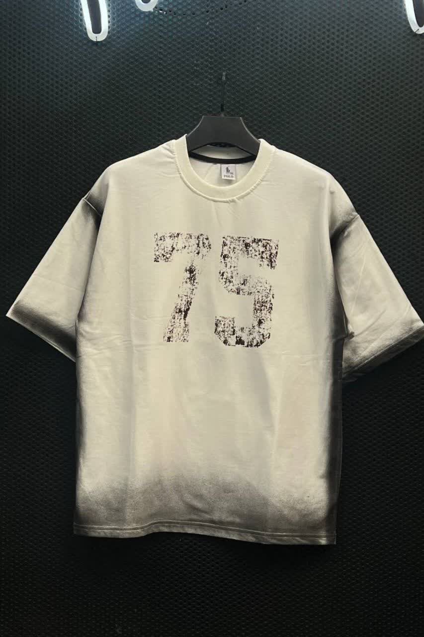 تیشرت شماره دار دورس دو نخ